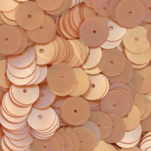 8mm Flat Satin Light Ecru