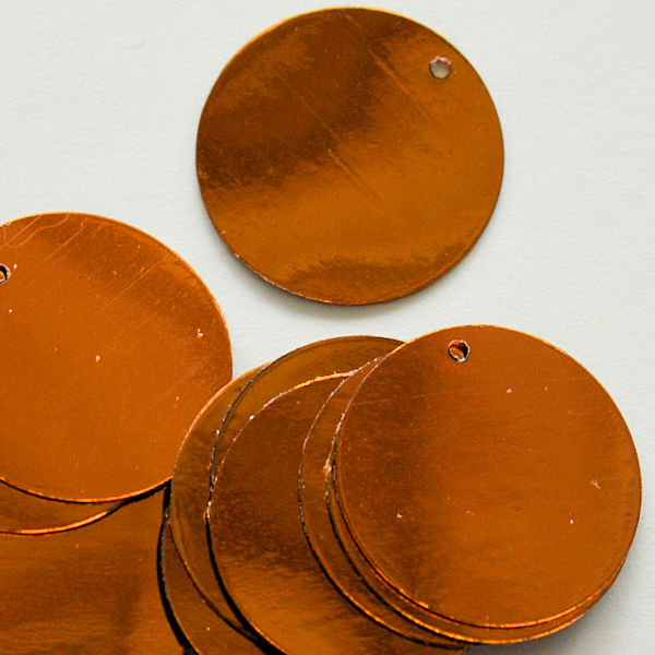 20mm Metallic Paillette Bronze 1000 count