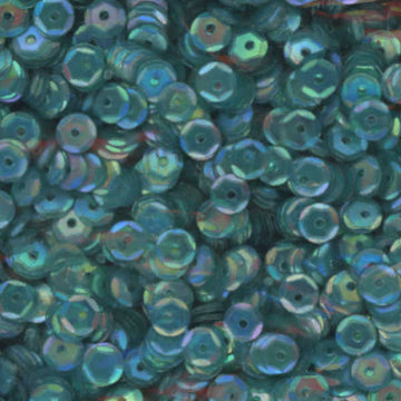 5mm Slightly Cupped Iridescent Medium Jasper