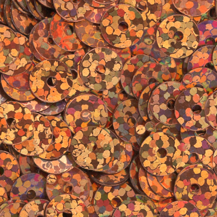 5mm Flat Hologram Terracotta