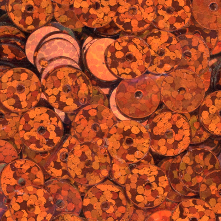 5mm Flat Hologram Orange