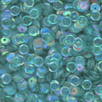 5mm Slightly Cupped Iridescent Light Jasper 100 Grams