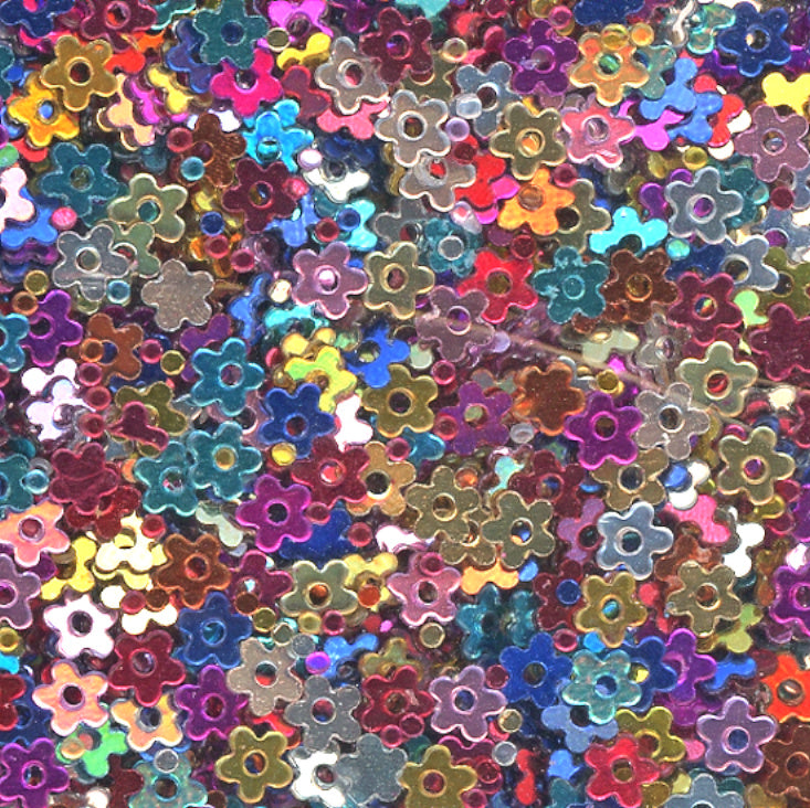 3mm Metallic Flower Mix
