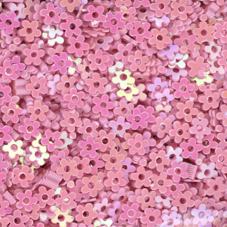 3mm Opaque Flower Party Pink