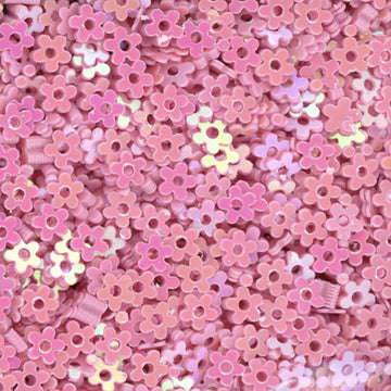 3mm Opaque Flower Party Pink