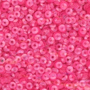 3mm Fully Cupped Satin Pink 100 grams