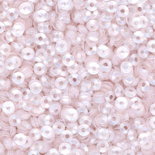 3mm Fully Cupped Satin White