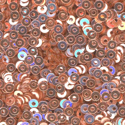 2.5mm metallic flat Pale Peach