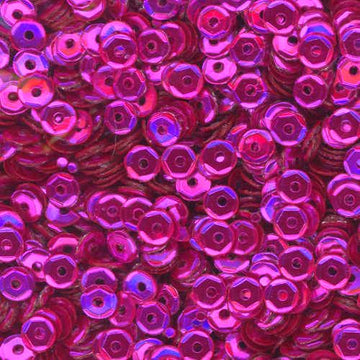 4mm Slightly Cupped Metallic Orchid 100 Grams