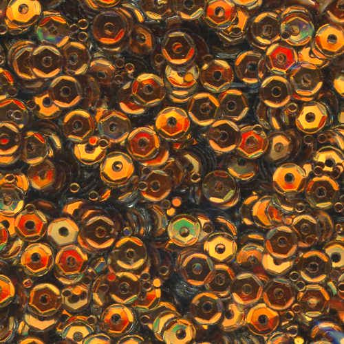 4mm Slightly Cupped Metallic Bronze 100 Grams