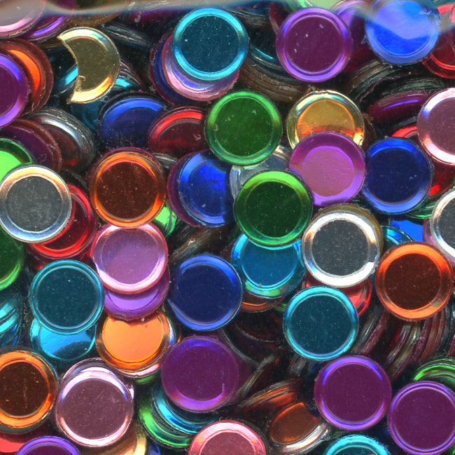 5mm Metallic Confetti Mixed Colors