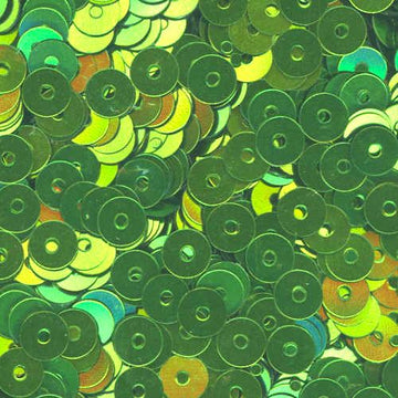 5mm Flat Metallic Kelly Green