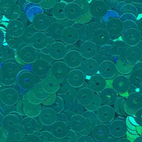 5mm Flat Metallic Emerald Green 100 grams