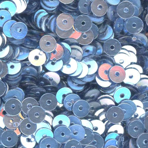 5mm Flat Metallic Cool Water Blue 100 grams