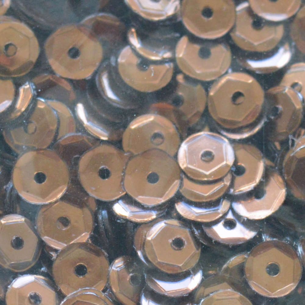 5mm Slightly Cupped Metallic Truffle