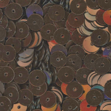 6mm Flat Metallic Coffee