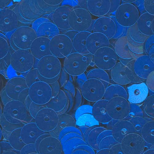 6mm Flat Metallic Dark Blue 100 grams