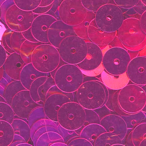 8mm Flat Metallic Fuchsia