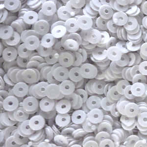 4mm Flat Opaque Bright White 100 Grams