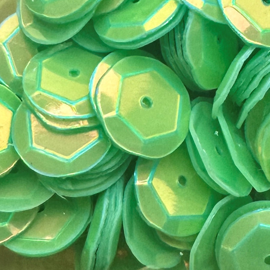 10mm Slightly Cupped Opalescent Sprout