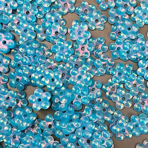 5mm Flower Opalescent Maui 50 Grams - Cartwright's Sequins