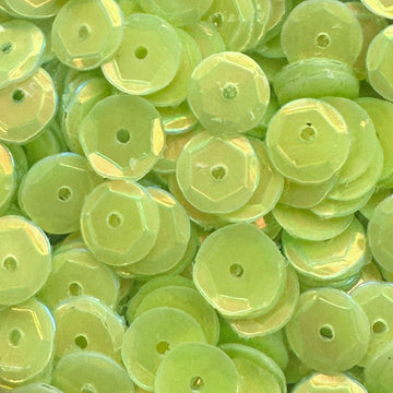 6mm Slightly Cupped Opalescent Margarita