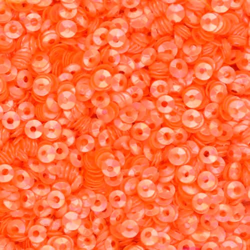 3mm Fully Cupped Satin Peach