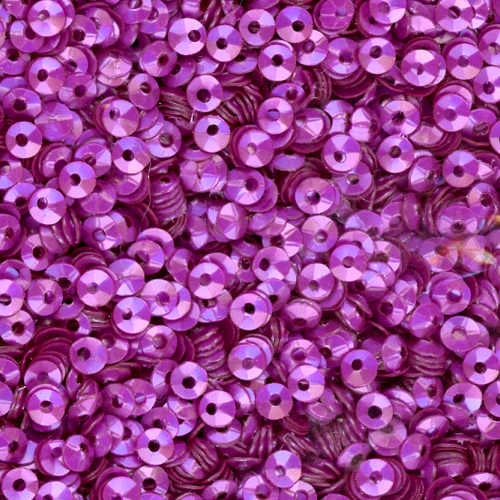 3mm Fully Cupped Satin Orchid