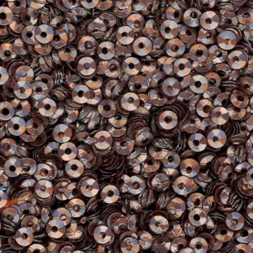 3mm Fully Cupped Satin Chocolate Brown 100 grams