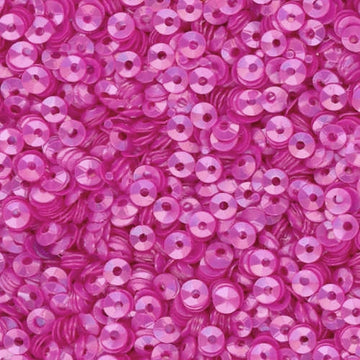 3mm Fully Cupped Satin Dk. Pink Orchid