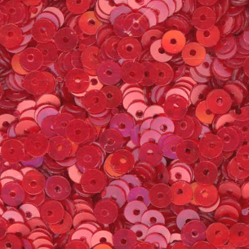 4mm Flat Satin Red