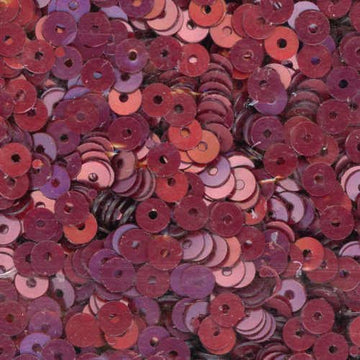 4mm Flat Satin Burgundy 100 Grams