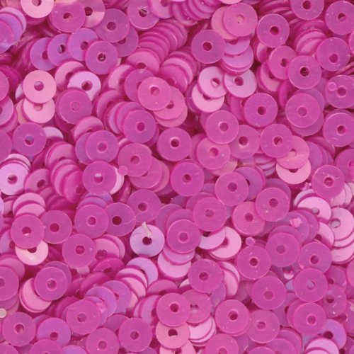 4mm Flat Satin Dk. Pink Orchid