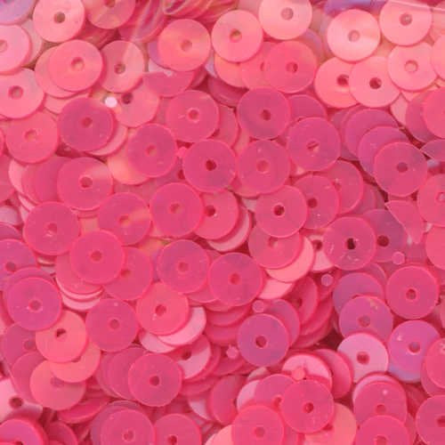 5mm Flat Satin Pink