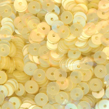 5mm Flat Satin Pale Yellow