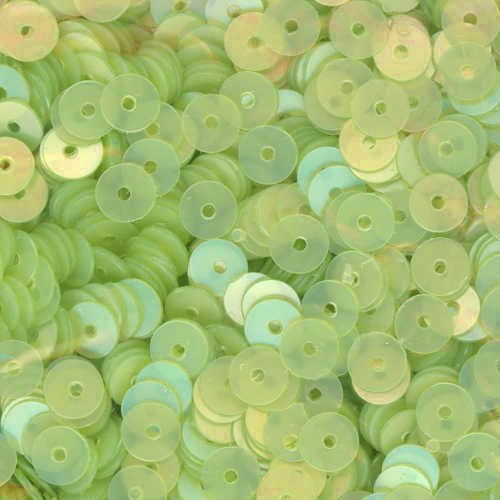 5mm Flat Satin Light Chartreuse 100 Grams