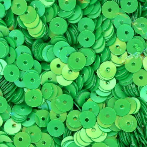 5mm Flat Satin Shamrock 100 Grams