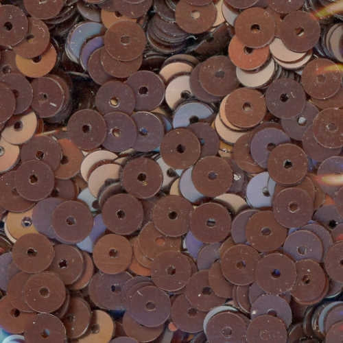 5mm Flat Satin Chocolate Brown
