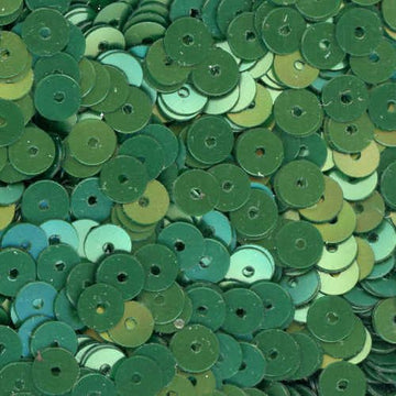 5mm Flat Satin Emerald Green 100 Grams