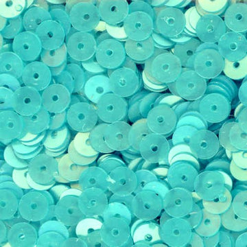 5mm Flat Satin Lt. Ocean Blue Green