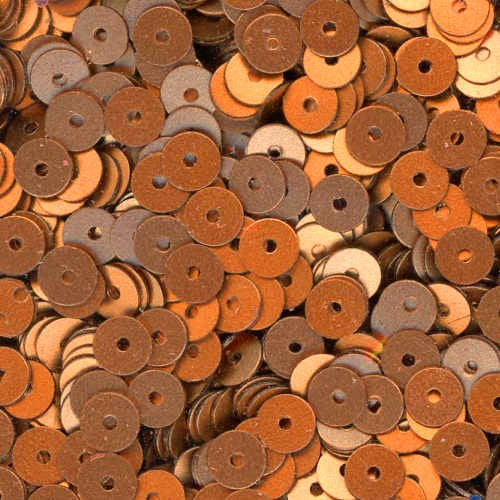 5mm Flat Satin Copper 100 Grams
