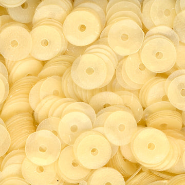 5mm Slightly Cupped Satin Chamomile