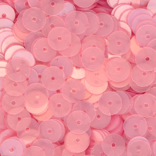 6mm Flat Satin Light Pink 100 Grams