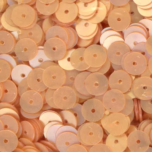 6mm Flat Satin Light Ecru 100 Grams