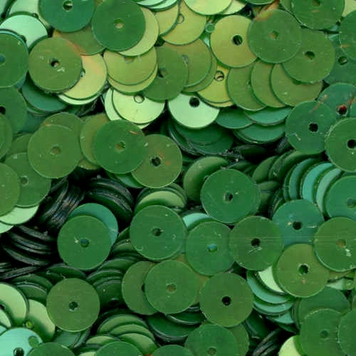 6mm Flat Satin Dark Willow Green 100 Grams