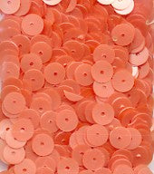 8mm Flat Satin Lt Burnt Orange