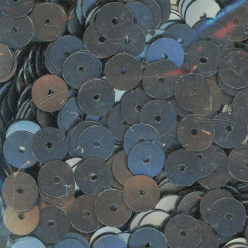 6mm Flat Satin Gunmetal Gray 100 Grams