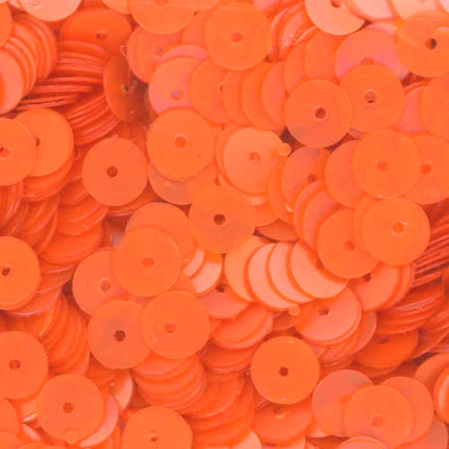 8mm Flat Satin Coral