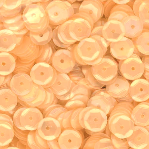 6mm Slightly Cupped Satin Nude 100 Grams