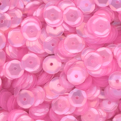 6mm Slightly Cupped Satin Cherry Blossom